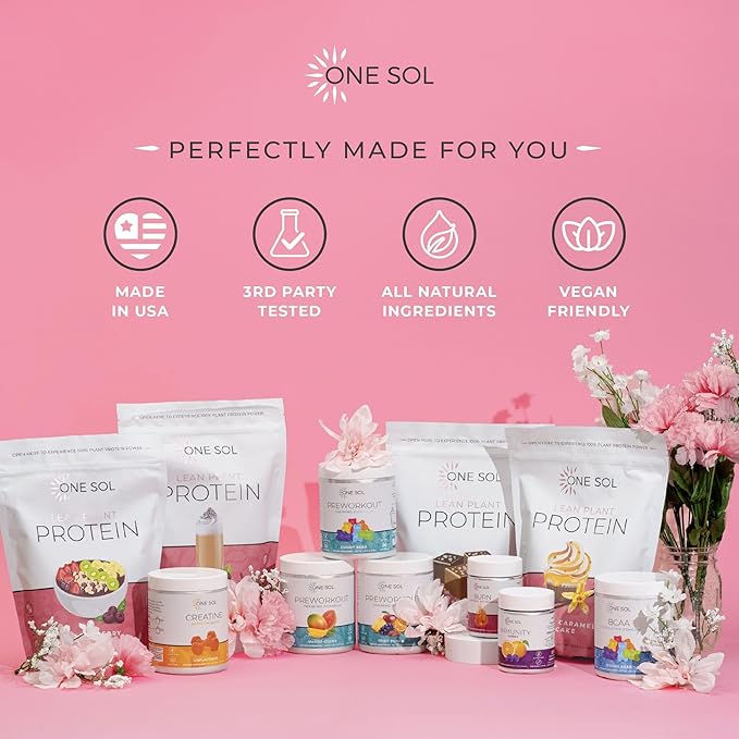 One Sol Lean Plant Protein Powder 100% Plant