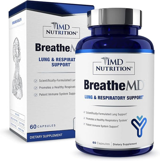 1MD Nutrition BreatheMD 60 Ct.