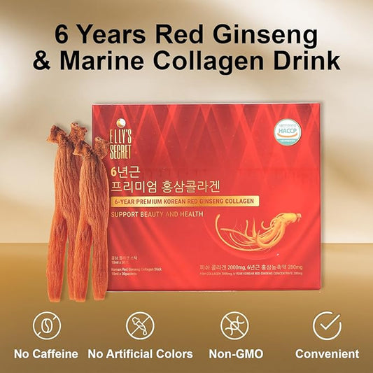Elly's Secret 6 Years Korean Red