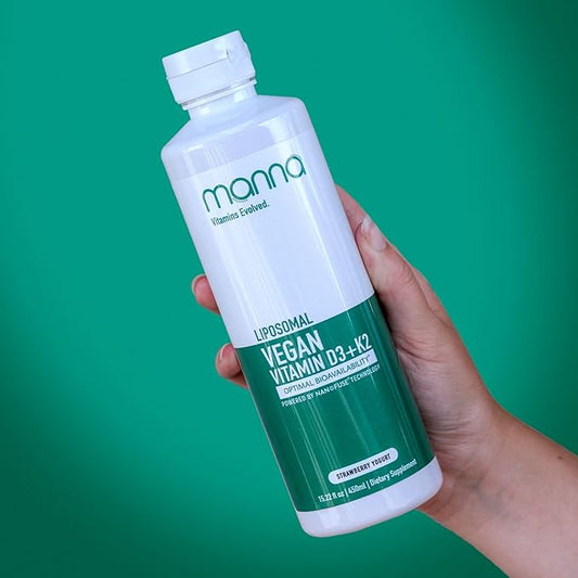 Manna Liposomal Vegan Vitamin D3 + K2