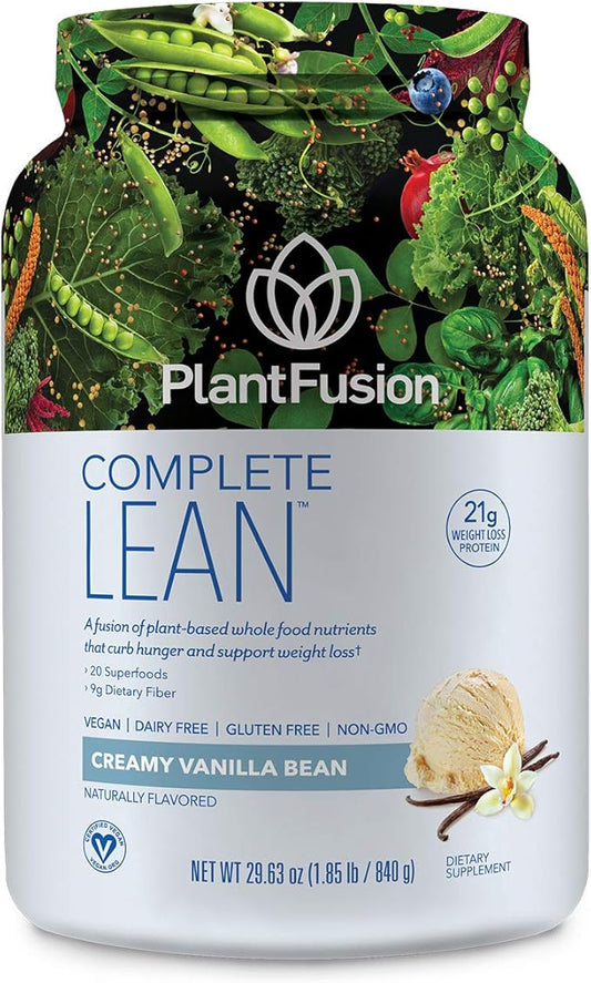 PlantFusion Complete Lean Plant Based Protein Powder 1.85 lb