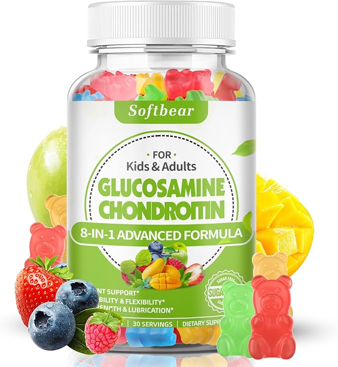 Glucosamine Chondroitin Gummies with MSM Triple 60 Gummies