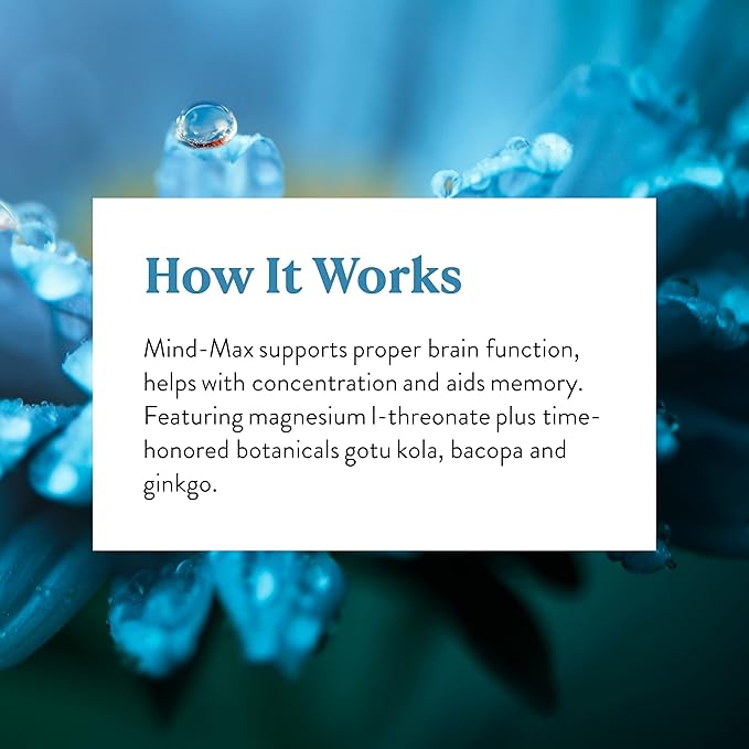 Nature's Sunshine Mind-Max 90 Capsules