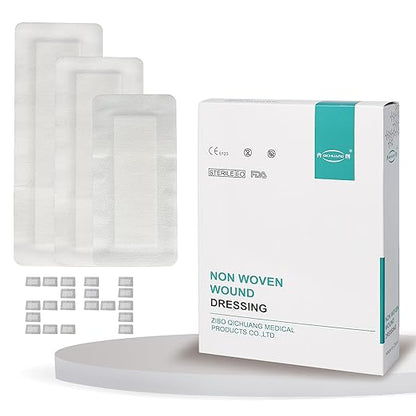 4X10, 4X12, 4X14 Inches Large Sterile 8PCS for QICHUANG(101214Mixed Size- C24)