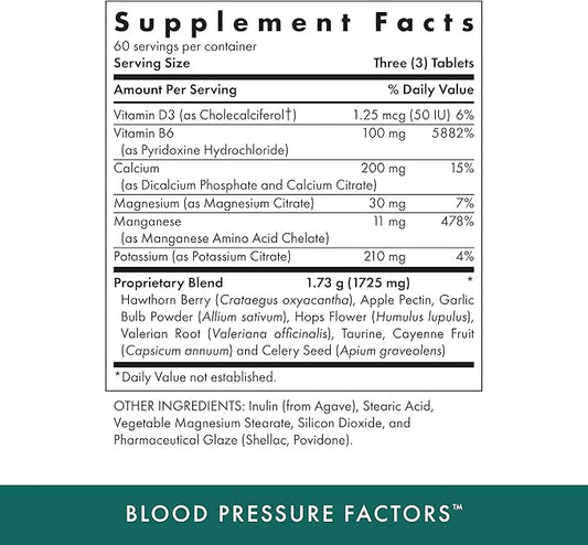 MICHAEL'S Health Naturopathic Programs Blood Pressure Factors 180 Vegetarian 60 Servings