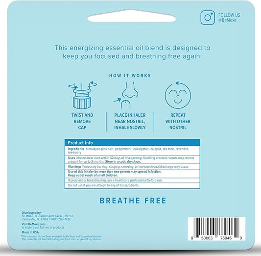 MOXE Breathe | Himalayan Salt Inhaler (1 Pack)