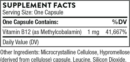 THORNE Vitamin B12 60 Capsules