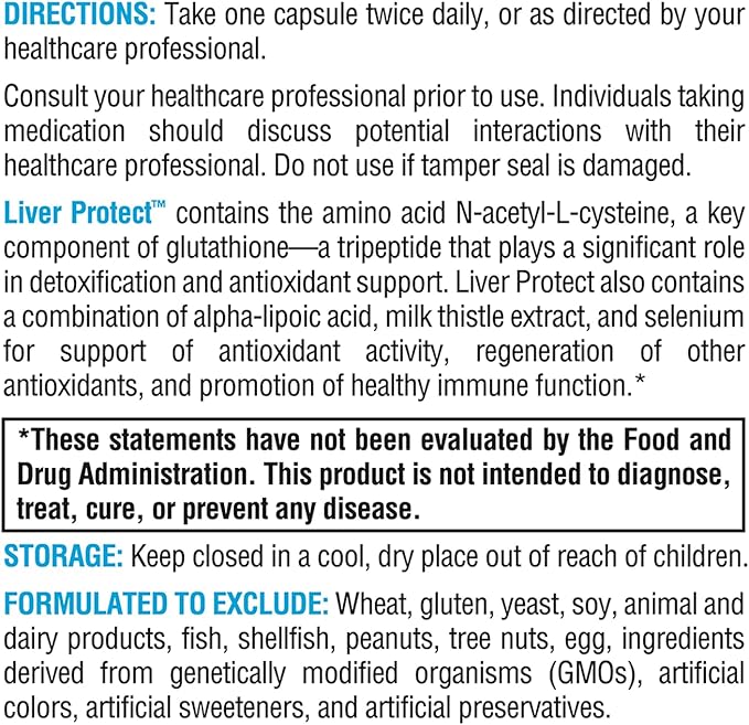 XYMOGEN Liver Protect (60 Capsules)