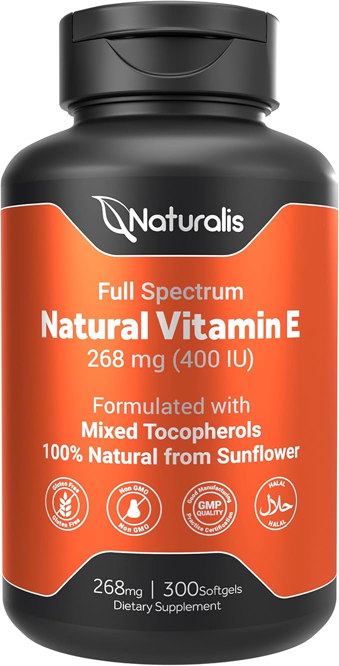 Naturalis Sunflower Vitamin E 268mg (400 300 Softgels