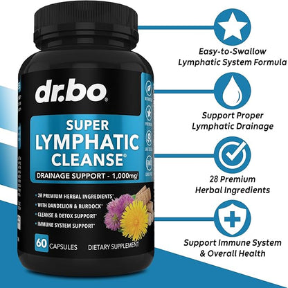 Lymphatic Drainage Supplements Pills