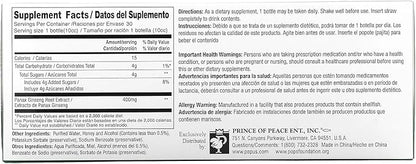 Prince of Peace Red Panax Ginseng 0.34 fl. 2 Pack 20 Bottles