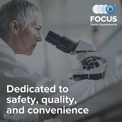 Focus Vitamins | Focus Select Zinc 180 Softgel AREDS2 Based