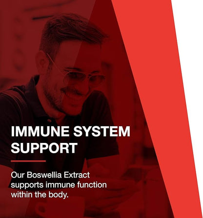 PROTOCOL FOR LIFE BALANCE Boswellia Extract 500 mg - Boswellia Supplement - with MCT Oil Base - Balanced Immune Response - Dairy Free & Soy Free - 90 Softgels