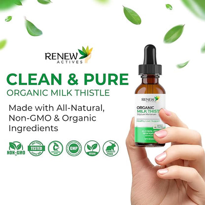 Renew Actives Milk Thistle Liquid Extract 4 fl