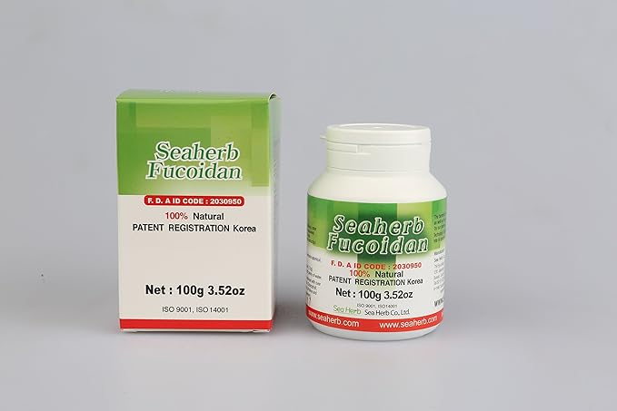 [Pill Type] 100% Natural Brown Seaweed Extract Fucoidan USFDA Passed (ID Code 2030950) (100g Bottle)