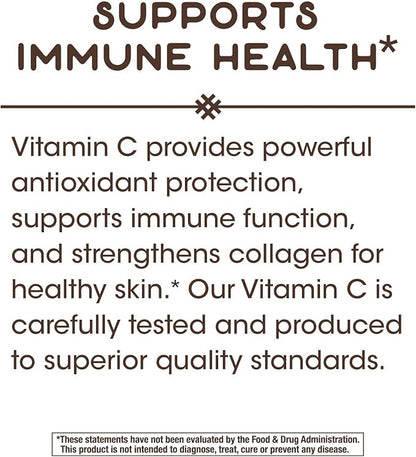 Nature's Way Vitamin C with Rose Hips 100 Capsules 2)