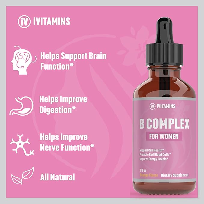 B Complex Vitamins for Women B12 Complex 1 fl