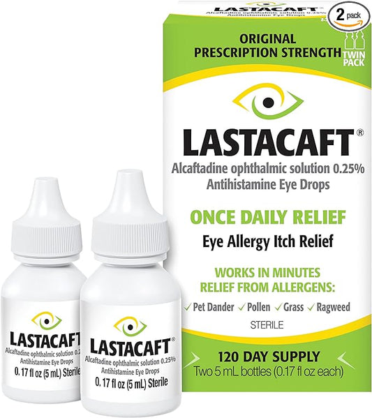 LASTACAFT Once Daily Eye Allergy Itch 120 Day 0.17 Fl 2)