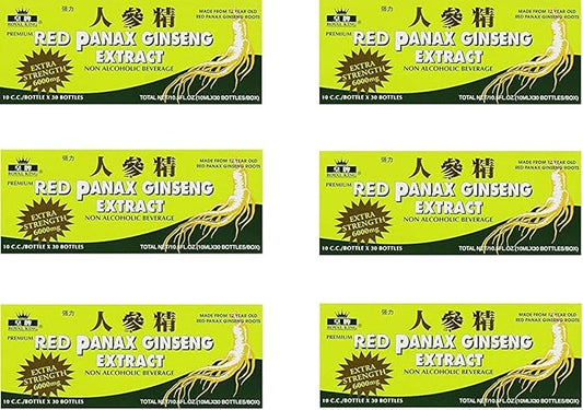 Royal King Red Panax Ginseng 30/10 6000mg (6 (6 Boxes)