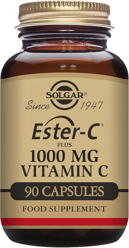 Solgar Ester-C Plus 1000 mg Vitamin 90 Tablets 90 Servings