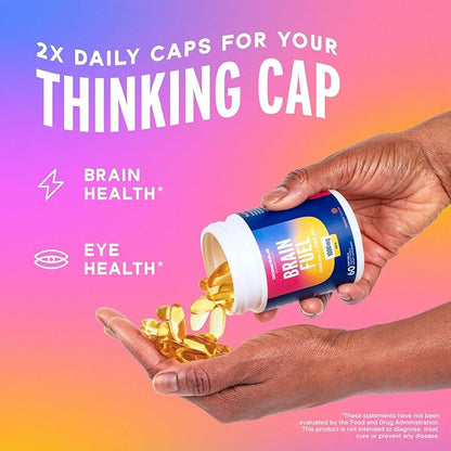 Oceanblue Essentials Brain Fuel – 60ct Omega-3 DHA 1 Month