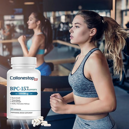 New B-pc 157 Peptide Capsules 1000mcg for Muscle & Workout Non-GMO, Dairy Free, Gluten Free, 60 Capsules