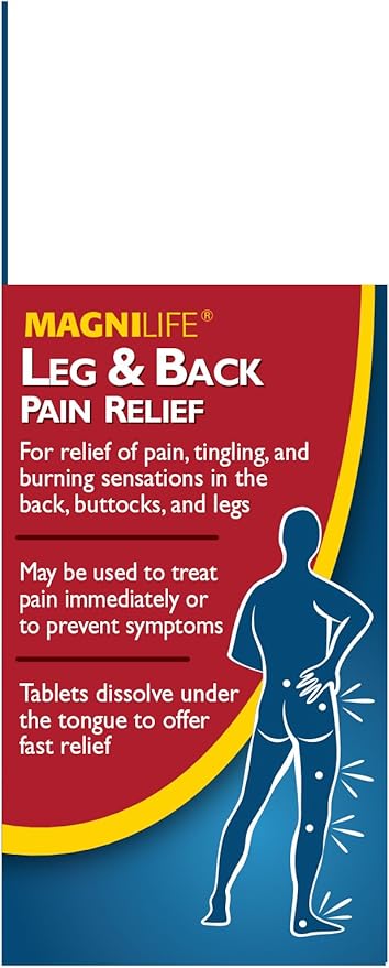 MagniLife Leg & Back Pain Relief, 125 Quick-Dissolve