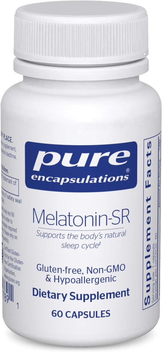 Pure Encapsulations Melatonin-SR 60 Capsules