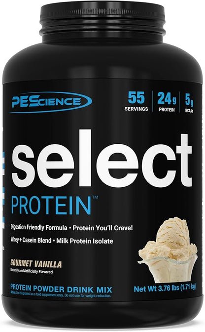 PEScience Select Low Carb Protein Powder, 55 Serving,