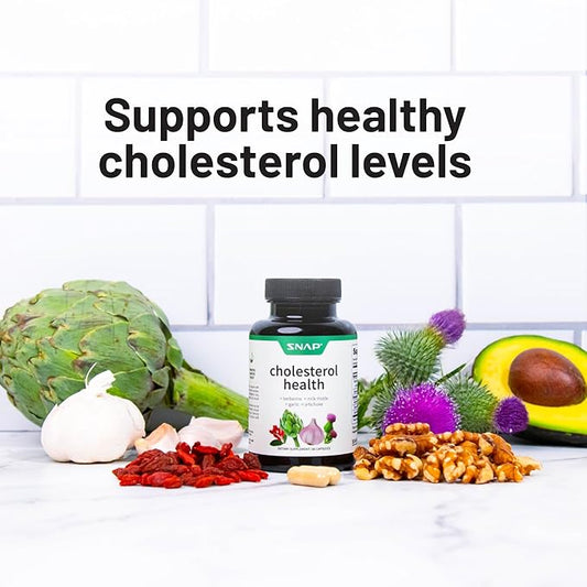 Snap Supplements Cholesterol Health 60 Capsules