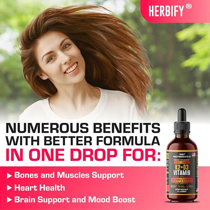 Vitamin D3 K2 Drops – Liquid D3 K2 K2 Mt D3 10000 10000 Iu K2 Drops 2 oz