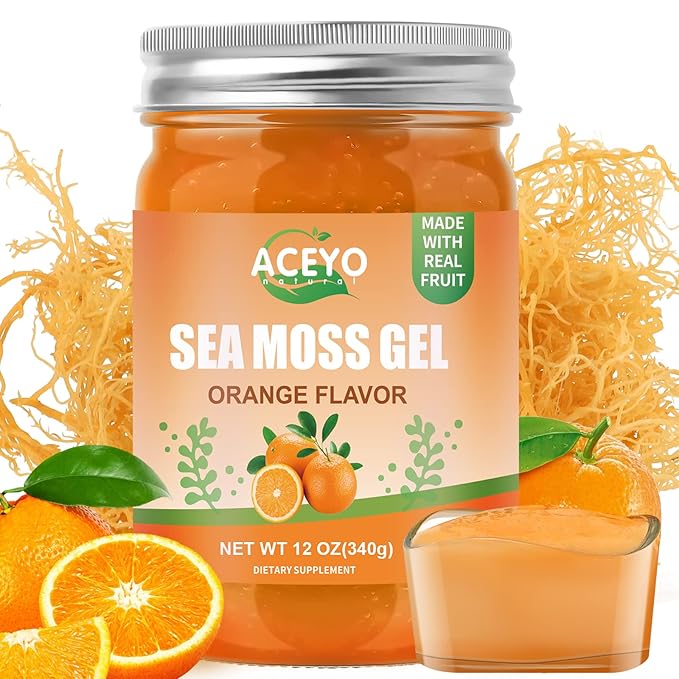 (12 OZ) Sea Moss Gel Organic 102 Vitamins
