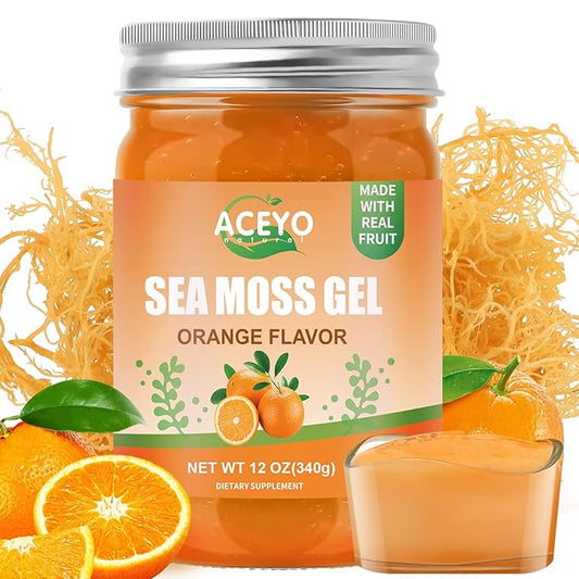 (12 OZ) Sea Moss Gel Organic 102 Vitamins