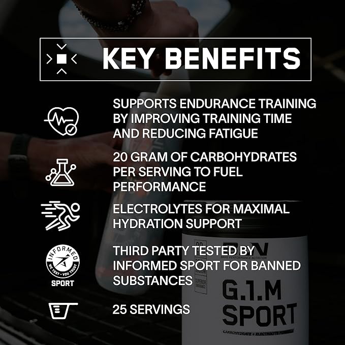 BARE PERFORMANCE NUTRITION, BPN G.1.M Go One More Sport, Endurance Training Fuel, Electrolytes and Calories, Pink Himalayan Salt, Salted Watermelon