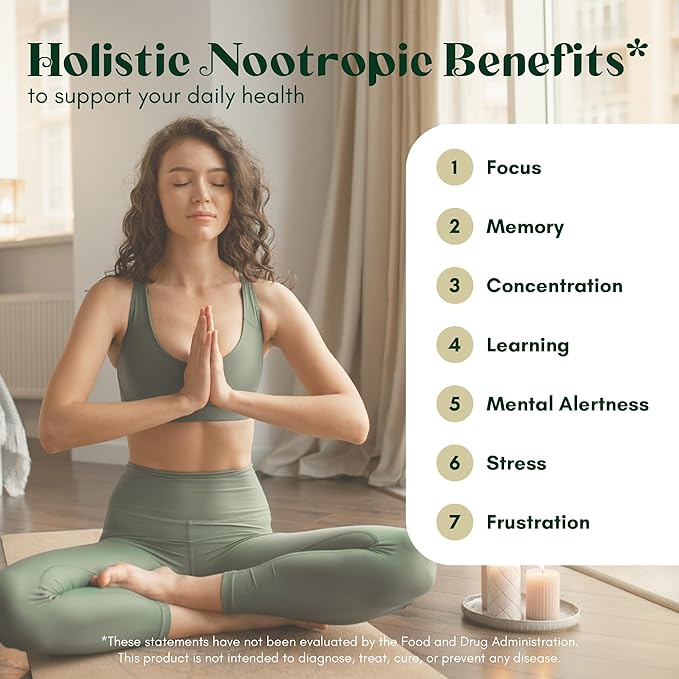 Alpha Focus Nootropic 60 Capsules