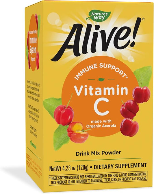 Nature's Way Alive! Vitamin C Powder 4.23 oz.