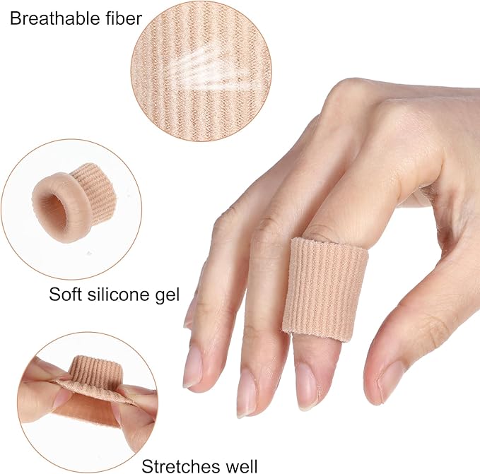 10 Pack 3 Size Toe Tubes, (3 Size,