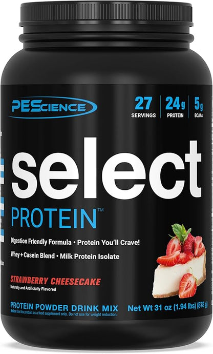 PEScience Select Low Carb Protein Powder, 27 Serving,