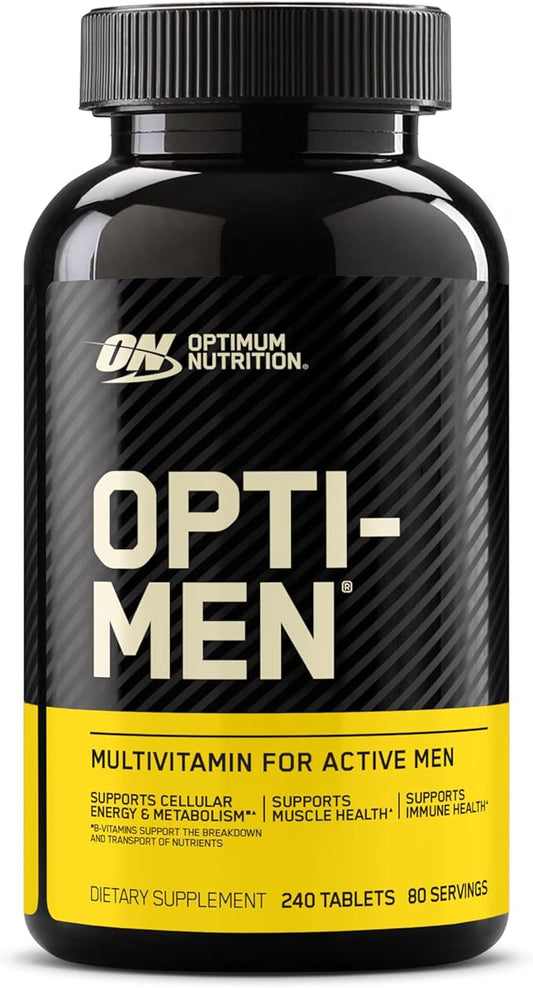 Optimum Nutrition Opti-Men Daily Multivitamin 80 Day 240 Count,