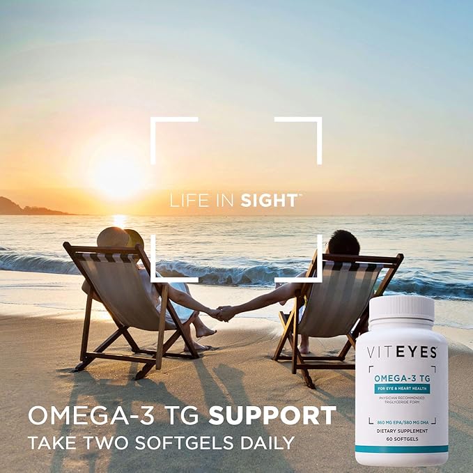 Viteyes Omega-3 TG Eye & Heart 60 Count