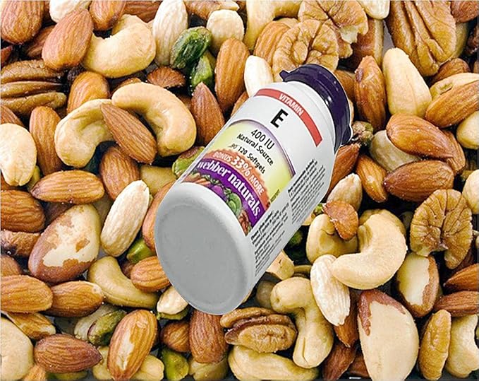 Webber Naturals Vitamin E Natural Source 400 IU-120 IU-120 Softgels (2 Bottles)