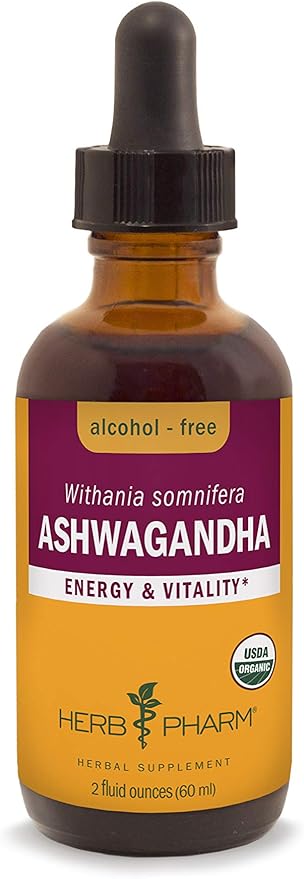 Herb Pharm Certified Organic Ashwagandha Extract 2 Oz