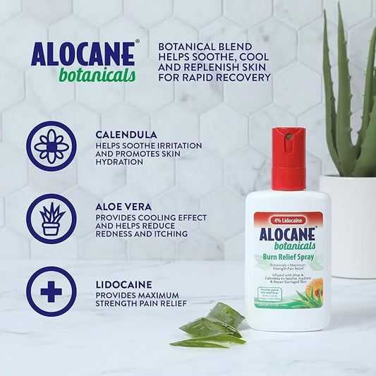 Alocane® Botanicals Burn Care Relief Spray 4.0 Fl