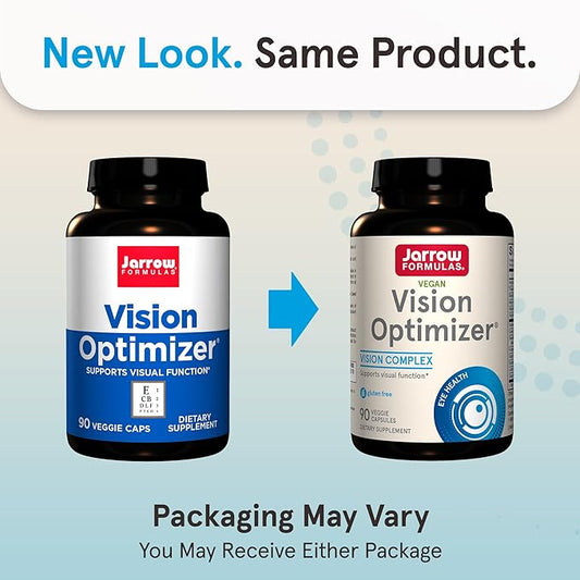 Jarrow Formulas Vision Optimizer, Dietary Supplement, 90 Capsules, 30 Day