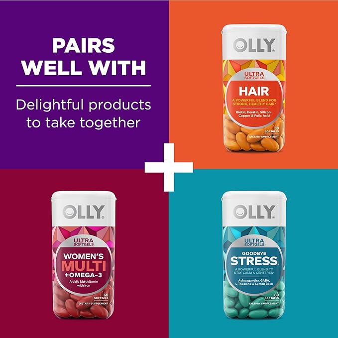 OLLY Ultra Strength Sleep Softgels, 10mg 60 Count