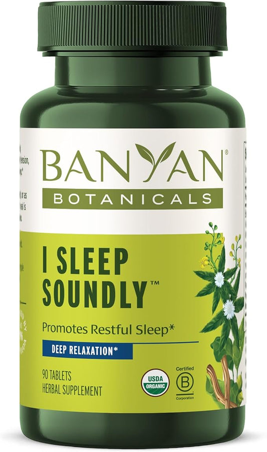 Banyan Botanicals I Sleep Soundly – 90 Tablets