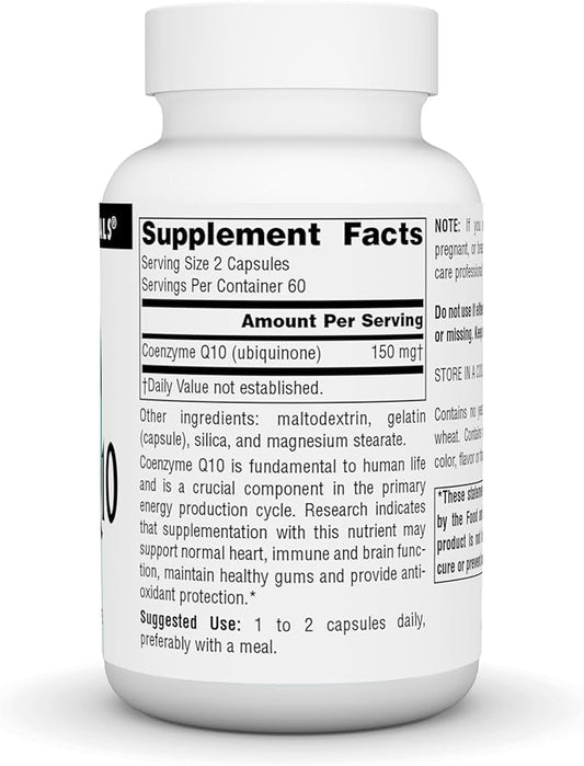 Source Natural Coenzyme Q10 Antioxidant Support 75 mg 120 Capsules