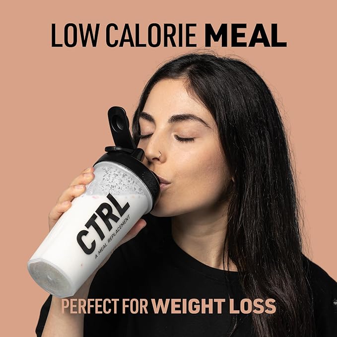 CTRL Meal Replacement Shake with Real 15 Servings 23g of 8 Grams 22 Vitamins 1g Sugar