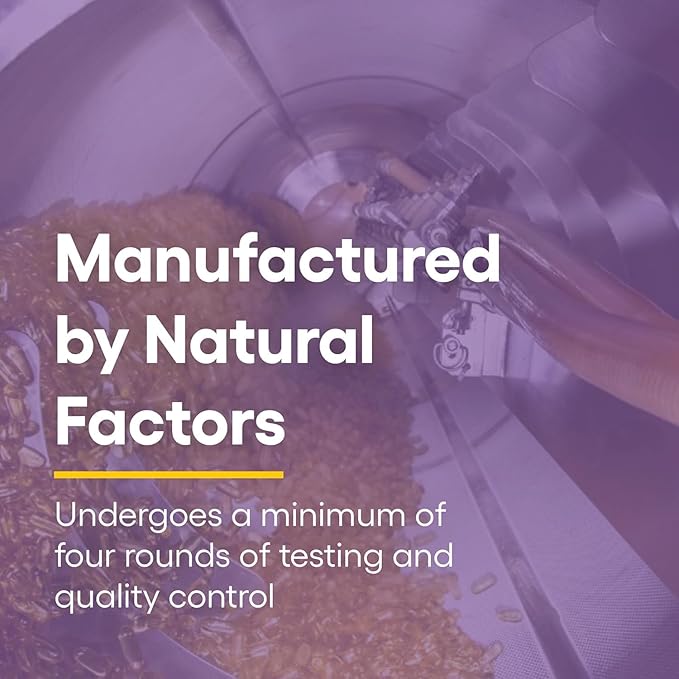Natural Factors Coenzyme Q10 200 mg, Q10 Supplement 30 Softgels