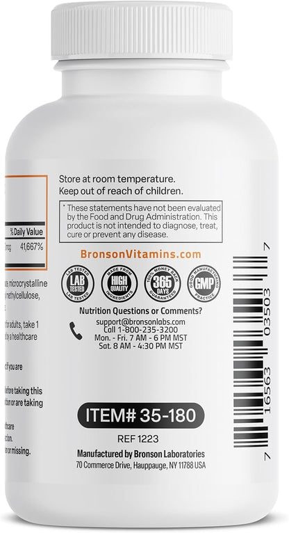 Bronson Vitamin B12 1000 MCG (B12 180 Tablets